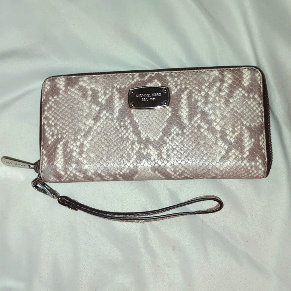 Michael Kors Snakeskin Wallet